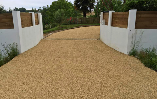 Aménagement d'allées